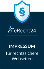 eRecht24 Impressum-Siegel – rechtssichere Websites
